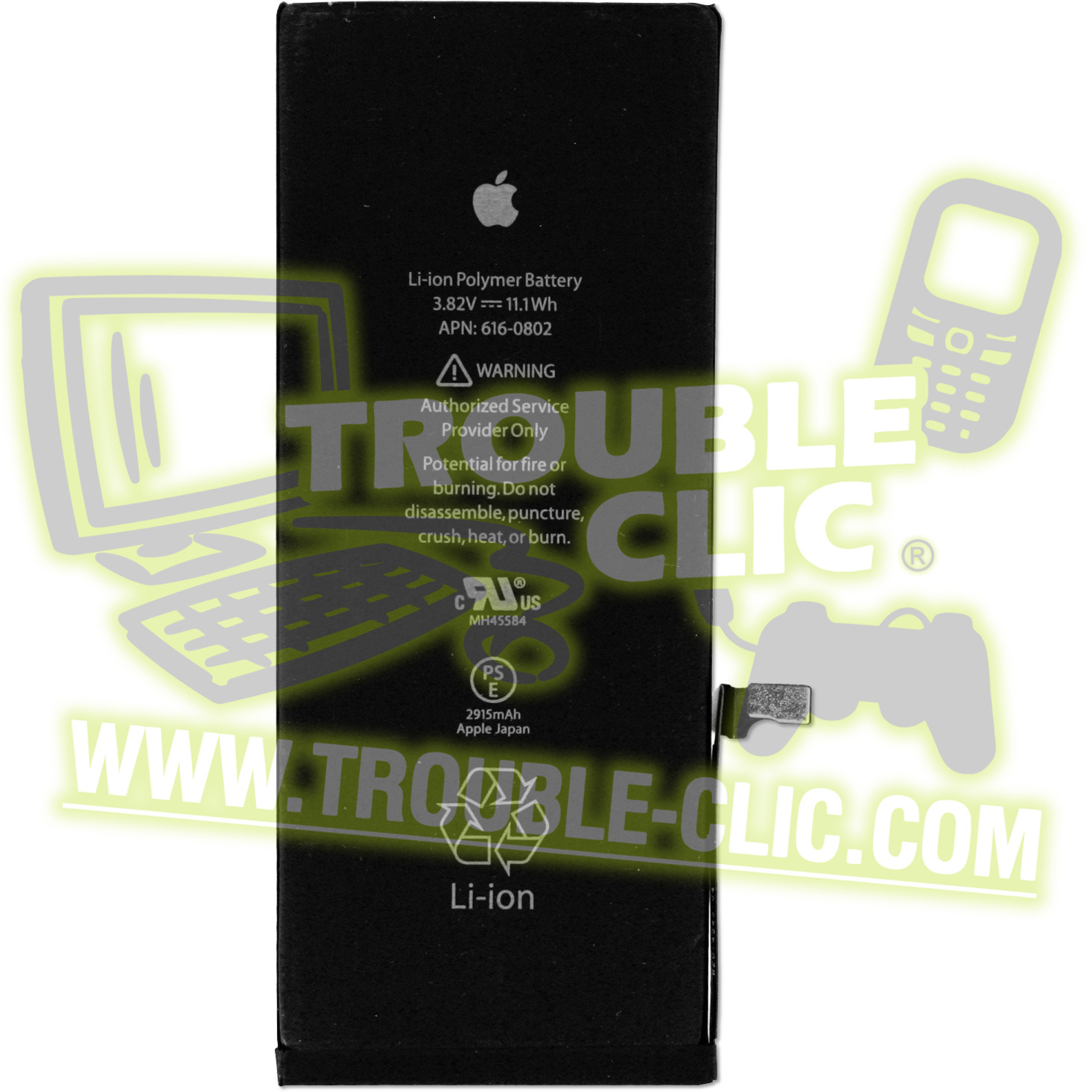 Acheter pour réparer Batterie de rechange pour iPhone 6S Plus [ Trouble  Clic ]