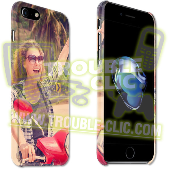 Acheter pour réparer Coque iPhone 7 Plus et iPhone 8 Plus vierge  personnalisable brillante pour imprimante 3D par sublimation [ Trouble Clic  ]