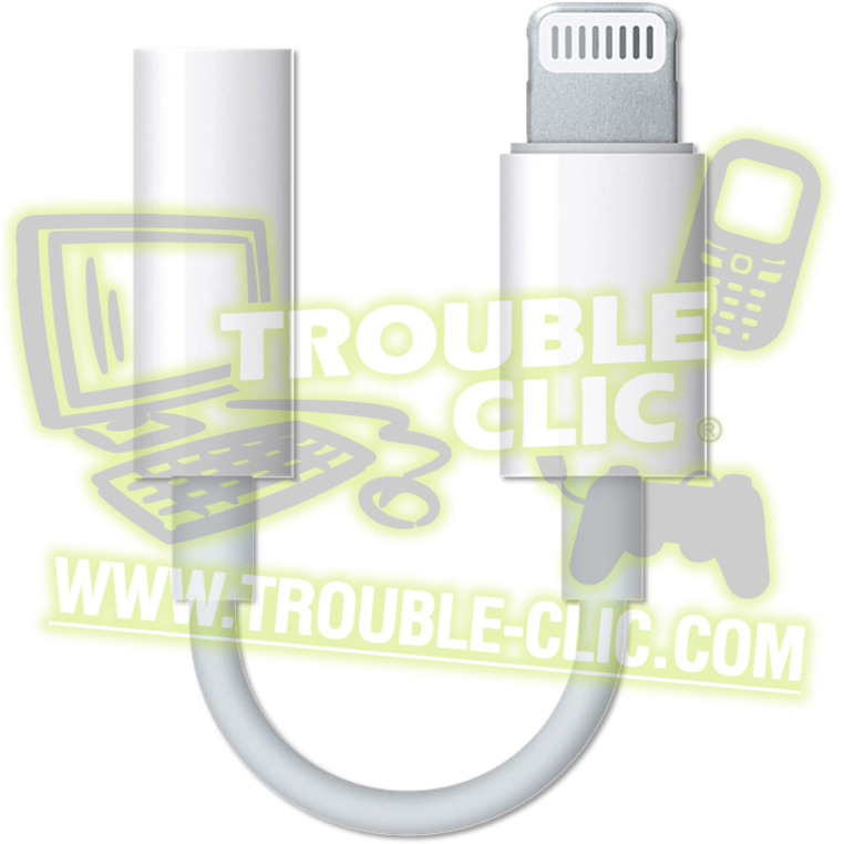 Adaptateur iPhone, Lightning vers Prise Jack 3,5 mm Adaptateur de