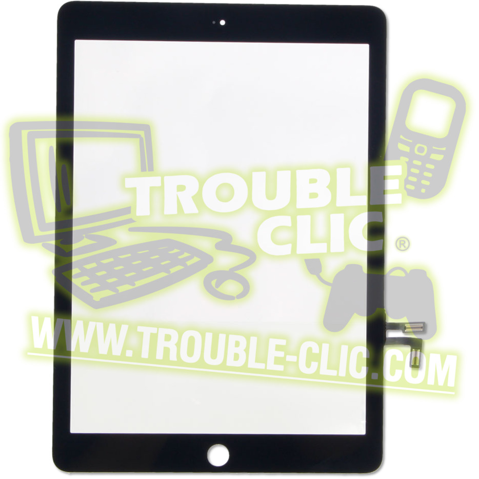 Acheter pour réparer Ecran tactile noir de remplacement pour iPad Air  (A1474/A1475/A1476) [ Trouble Clic ]
